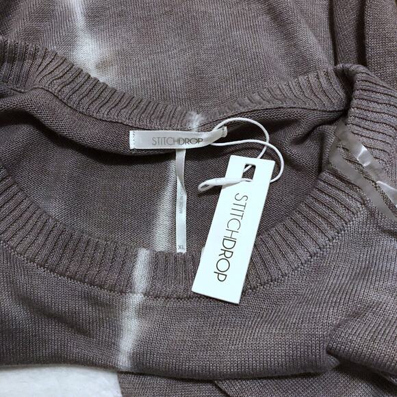 Stitchdrop NWT Tye Dye Maxi Sweater Dress Women XL - Picture 8 of 12